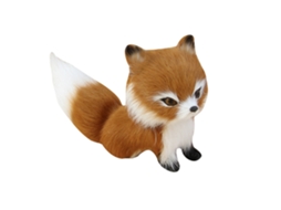 Ats brinquedo de Pelúcia Simulação de Pequenos Animais Minis Adoráveis Sentados Presente de Aniversário para Crianças