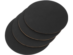 Conjunto De 4 Almofadas Redondas Esponja Para Redução Ruído, Ideais Para Ventiladores De Mesa E Chão, Com Amortecimento