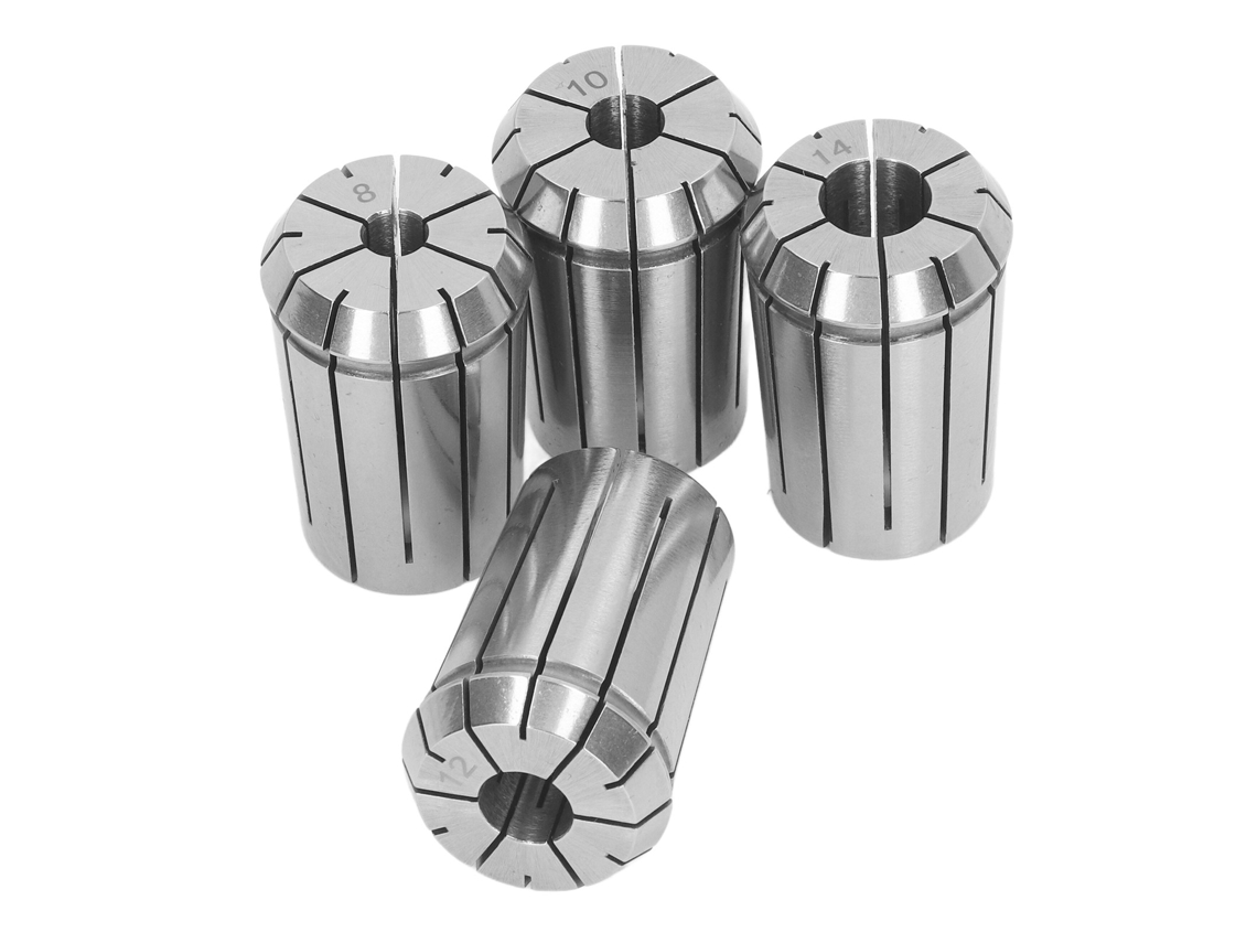 Conjunto De Colares Spring Laxiscreed Para Fresagem E Torneamento Cnc De Precisão