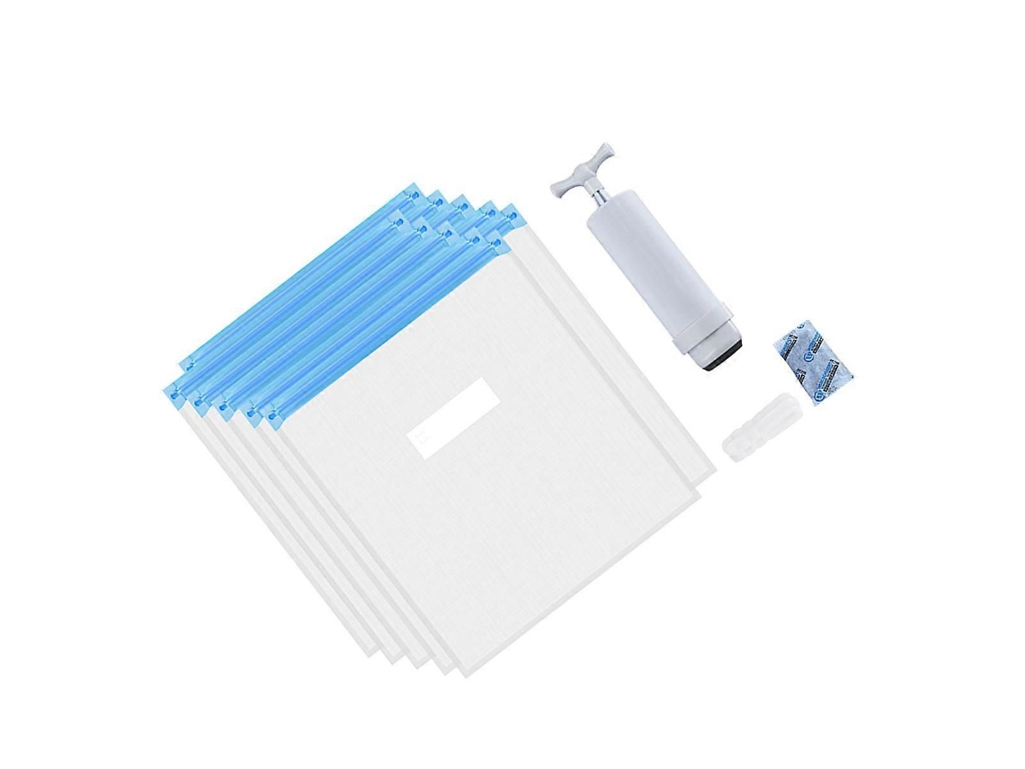 Conjunto De Sacos Compressão A Vácuo Com Clipe Para Bomba Armazenamento Impressora 3d