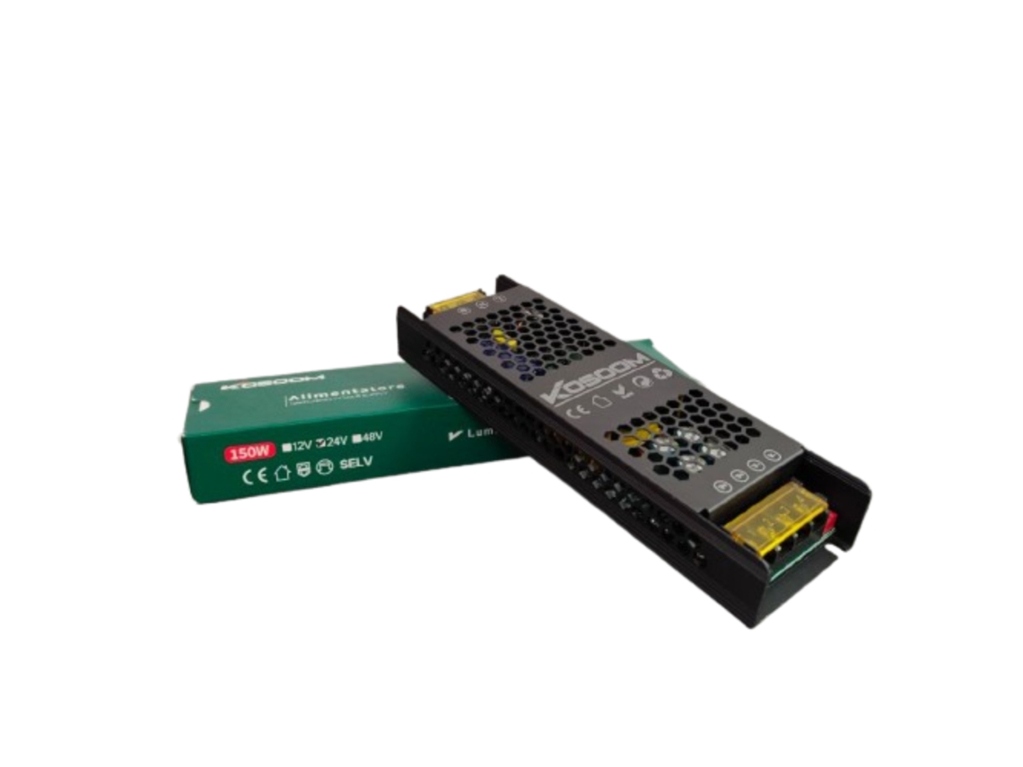 Fonte de alimentação LED regulável 24V 150W Transformador ultrafino para driver de LED de faixa LED