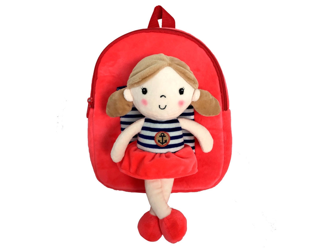 Mochila MUNICH Hug Me MuÒeca roja 28cm