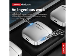 Fone De Ouvido Sem Fio Lenovo Thinkplus Xt99 Bt5.2 Com Microfone E Smart Fast Pair