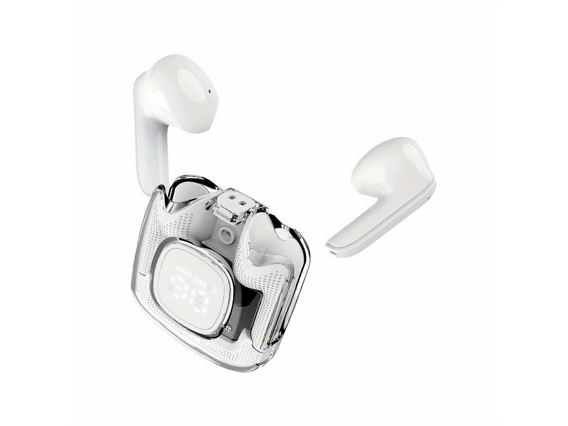 Fones De Ouvido Bluetooth Transparentes Com Proteção Contra Vento, Fones De Ouvido Sem Fio Com Subwoofer Ly Ebike