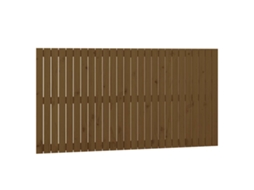 Cabeceira de Parede MAISON EXCLUSIVE em Pinho Maciço Castanho mel (166x90 cm)