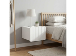 Vidaxl Gabinete De Canto Montado Na Parede 2 Unid. Branco