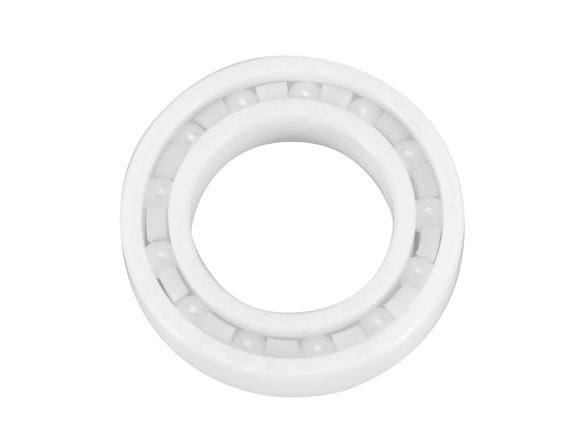 Rolamento De Bola Cerâmico Zro2 6905 Miniatura Branco 25x42x9mm Para Ambientes Severos
