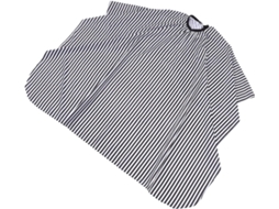 Capa de cabelo impermeável em nylon para salões profissionais.