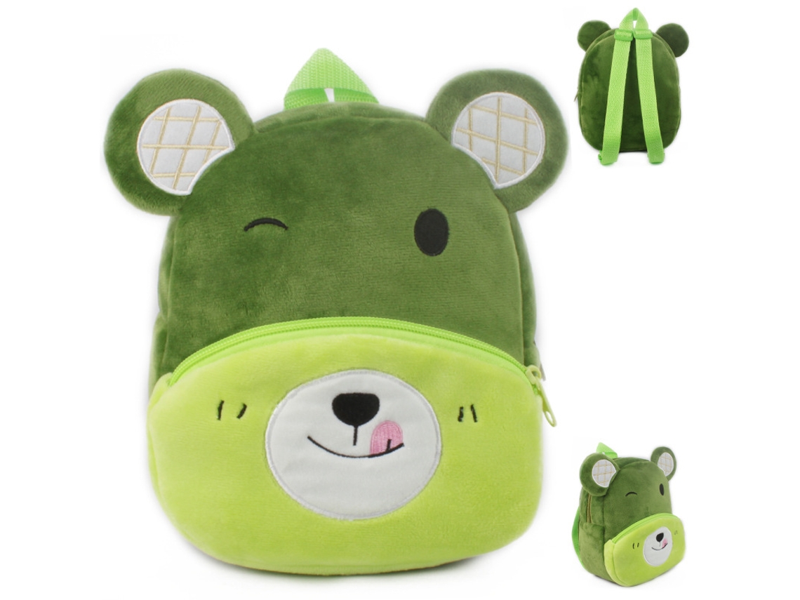 Mochila Escolar, Infantil, Cor Verde