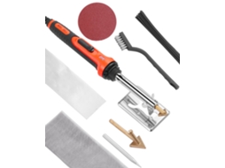 Kit de soldagem de plástico Vevor 60W/100W, 3 pontas, 20 hastes, 210 x 31 x 34 mm