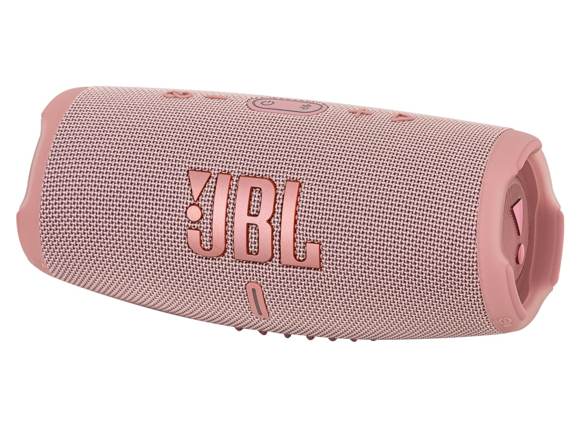 Coluna Bluetooth JBL Charge 5 (40 W - Rosa)