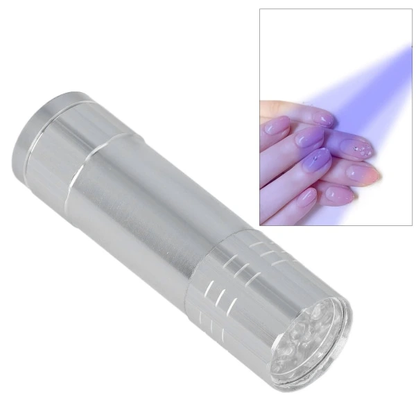 Lâmpada De Cura Uv Para Cola, 395 A 405 Nm, Mini, Pequena E Portátil, Para Artesanato, Joias E Manicure