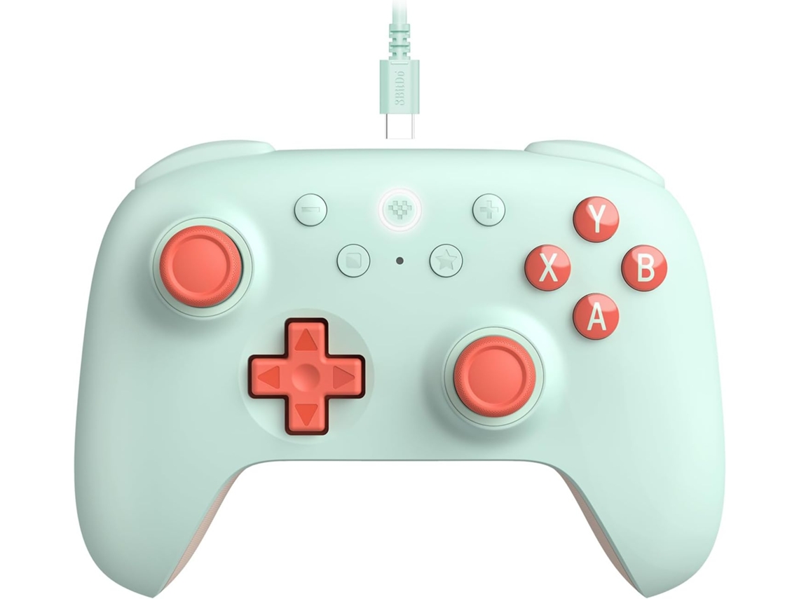 Controlador de Jogo 8BITDO Ultimate 2C com Fios (Menta)