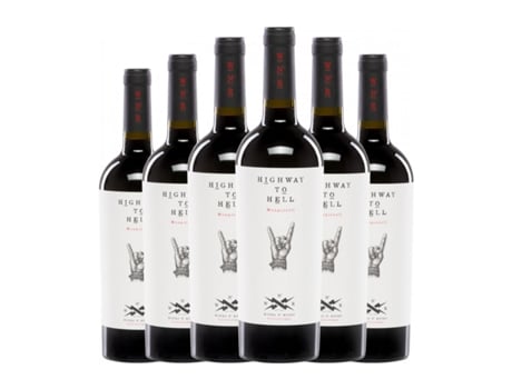 Vinho WINES N' ROSES Highway To Hell Tinto Monastrell Valencia (0.75 L - 6 Unidades)