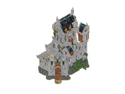 Kit De Construção De Castelo Medieval, 8603 Peças Ecológicas, Compatível Com Blocos De Construção,com Instrução Oem