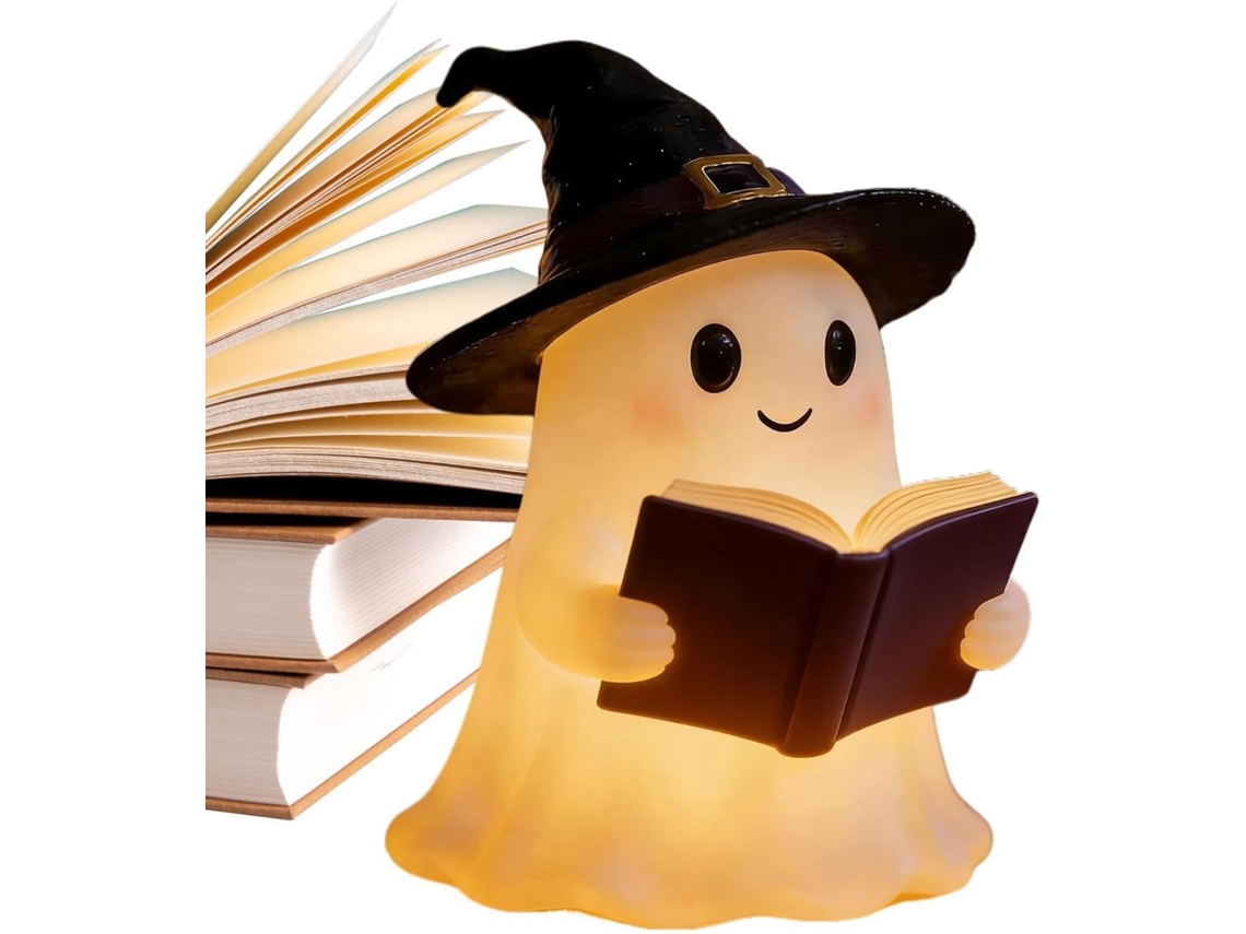 Abajur De Leitura Em Forma Fantasma, Estátua De Fantasma, Decoração De Halloween
