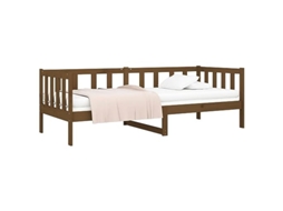 Day Bed, Day Beds Vidaxl Marrom Madeira De Pinho (80 X 200 Cm)