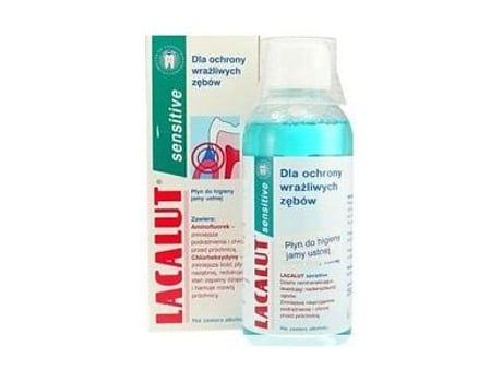 Enxaguatório Bucal Suave Lacalut Sensitive 300 Ml Natur Produkt Pharma