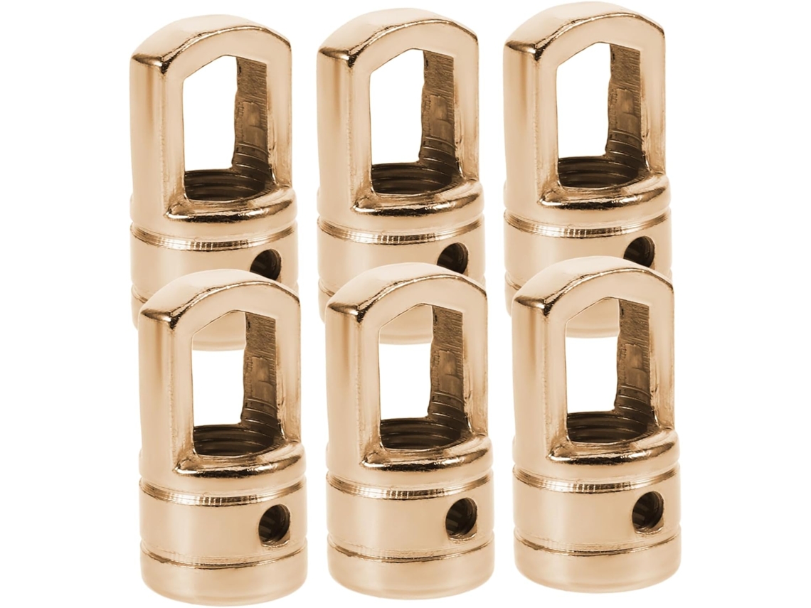 Conjunto de 10 Ganchos de Teto Reforçados em Ferro para Luminárias, Fixação Robusta com Rosca M10. SFUSHOS