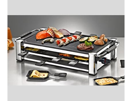 Grelhador de Mesa ROMMELSBACHER Chrome (1500 W)