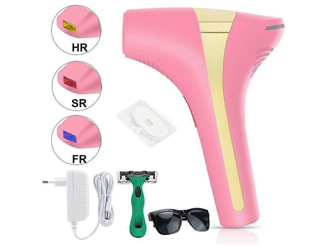 Depilador A Laser Indolor Ipl Para Mulheres, Corpo, Virilha E Rosto, Com 900.000 Flashes, Aparelho De Depilação A Laser Permanente.