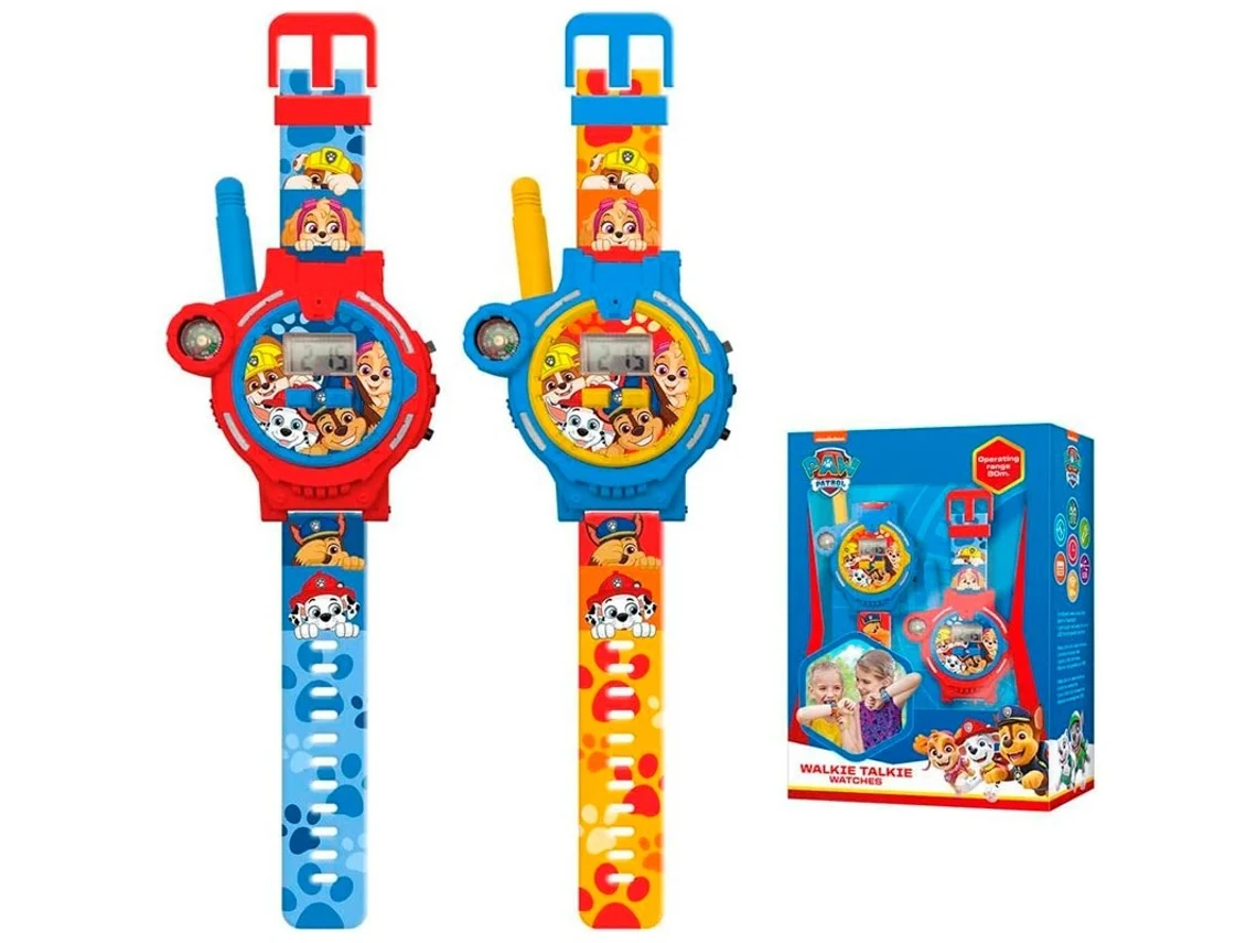 Paw Patrol Reloj Walkie Talkie 2 En 1