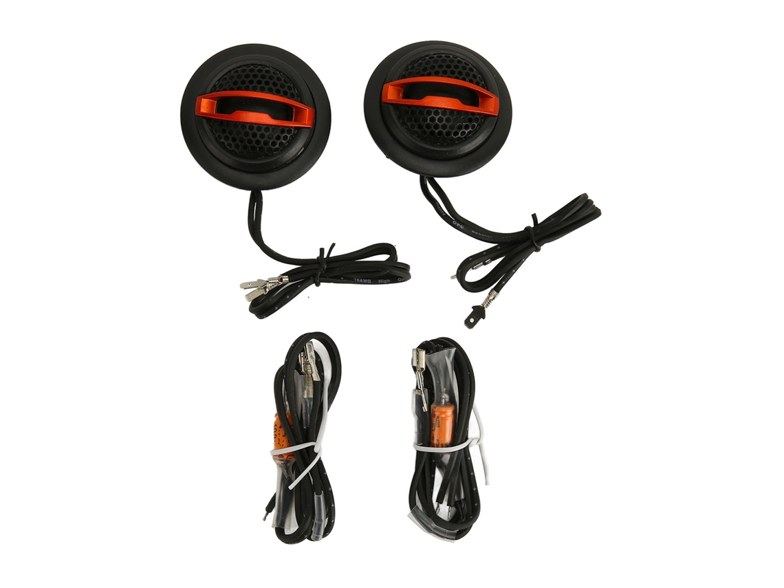 Tweeters De Carro Dome 150w Preto Com Base 2 Unidades