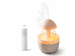 Difusor de Aromas com Efeito Chuva 300ml Iluminação Led Controle Remoto ZYBLSSBB