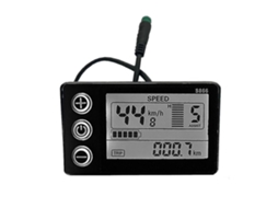 Ecrã LCD S/MARCA 2 para bicicleta e trotinetes, impermeável