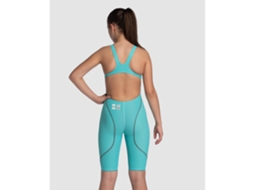 Fato de Banho de Menina para Natação ARENA Powerskin St Next Azul (6/7 anos)