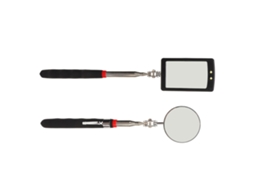 Laxiscreed Conjunto De Espelhos De Inspeção Telescópicos Com Luz Led E Flexíveis Para Manutenção