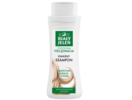 Kwasowy Shampoo Do Cabelo Da Marca Bialego Jelenia, 300 Ml Bialy Jelen