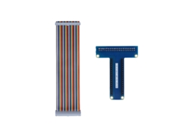 Placa De Extensão Gpio T-type + Cabo Flat De 40 Pinos Para Raspberry Pi 1b+/2b/3b Banana Pi