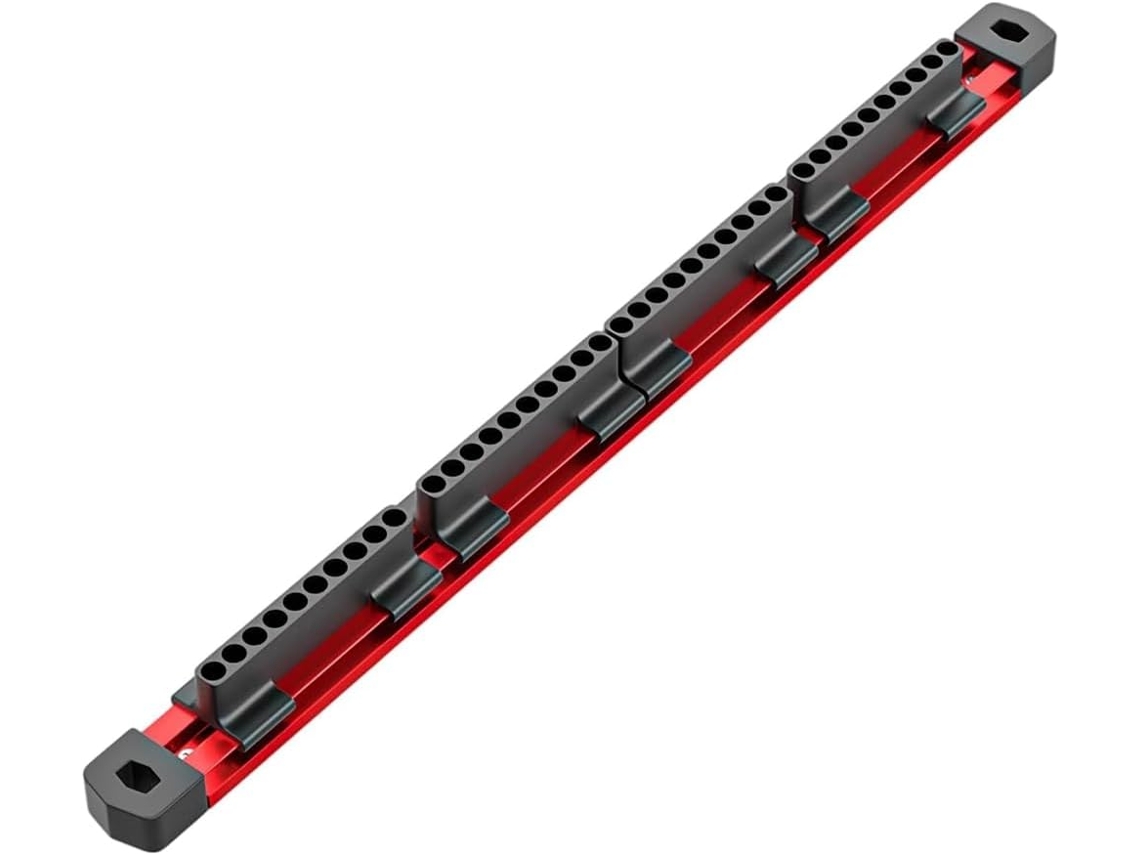 De Brocas 1/4", Suporte Para Hexagonais, 40 Furos, Magnético