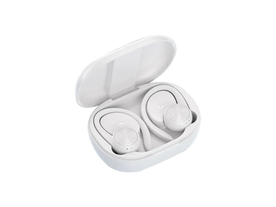 Auriculares Gancho Sem Fio Para Apple Yizhood Bluetooth Branco