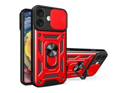 Capa Para Iphone 16 Plus - Tampa Deslizante Para Câmera - Tpu Pc