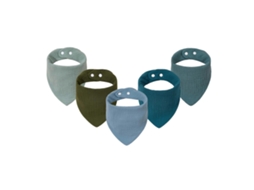 5pcs Babadores Para Bebês Fofos E Leves Para Bebês E Crianças Para Chá De Bebê Babadores Super-macios Presente De Aniversário