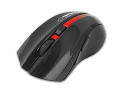 Rato ESPERANZA Em129R Preto Vermelho Bluetooth Bluetooth 5