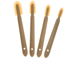 Conjunto De 4 Espátulas Reutilizáveis Para Aplicação De Selante E Alisamento.