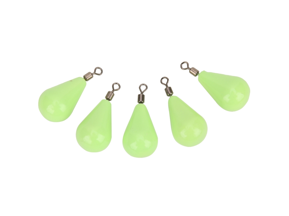 Isqueiro Luminoso Jig Head 10 5pcs