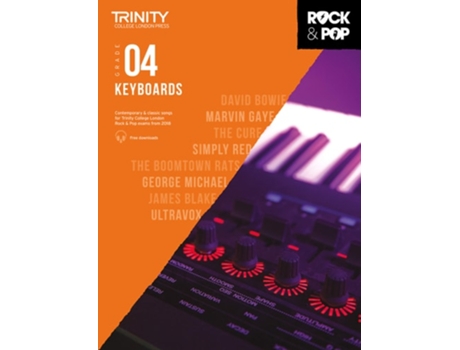 Livro Trinity College London Rock amp Pop 2018 Keyboards Grade 4 de Hal Leonard Publishing Corporation (Inglês)