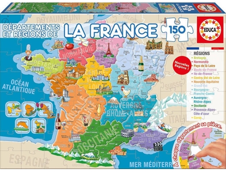 Puzzle  França (150 Peças)