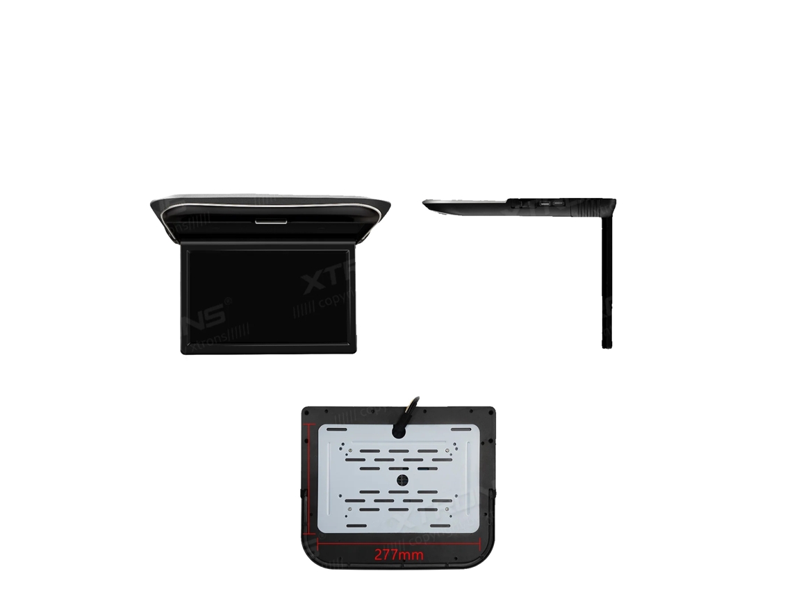 Monitor De Teto Para Carro, Resolução Hd, Alto-falantes Embutidos, Cm118a