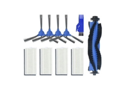 Kit De Filtro Hepa E Escovas Laterais Para Eufy Robovac 11s 15c 30c Peças De Reposição De Limpeza