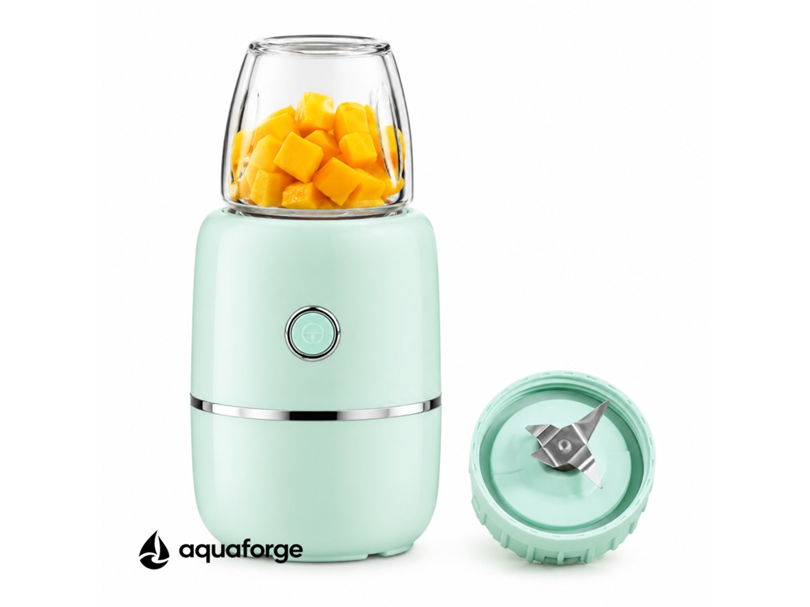 Liquidificador Aquaforge Para Batidos E Sumos, Verde