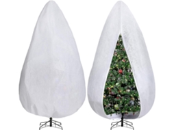 Saco Para Guardar Árvore De Natal, 2,74 X 1,22 M, Com Suporte - Capas Ajustáveis ​​para Guardar Árvores De Natal - Tecido Não Teci-aquaforge
