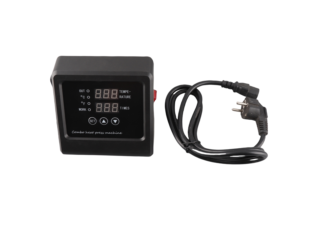 Caixa de Controle Digital Led para Máquina de Prensa Térmica Multifuncional Camisetas/canecas/pratos/chapéus Transferência Sublimática