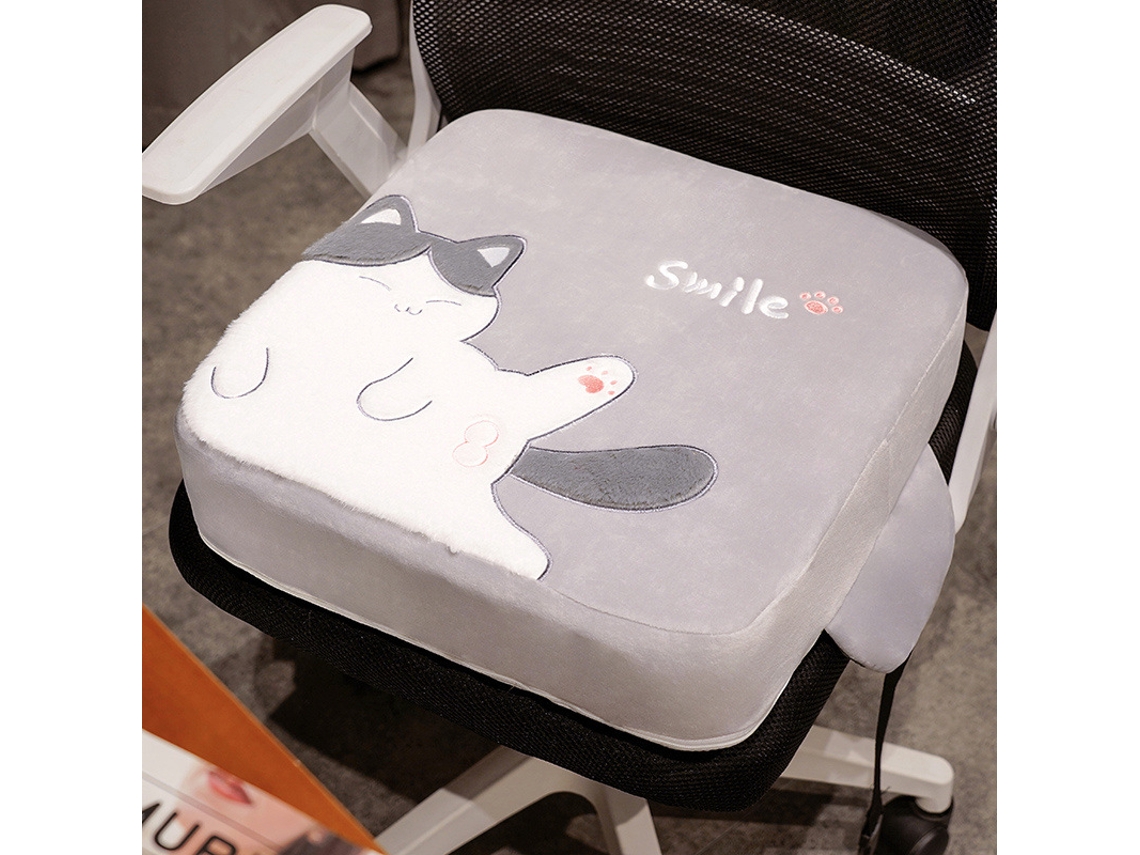 Assento Elevatório Almofada Para Bebê Eifson Esponja 10cm Removível Com Fixação - Gato