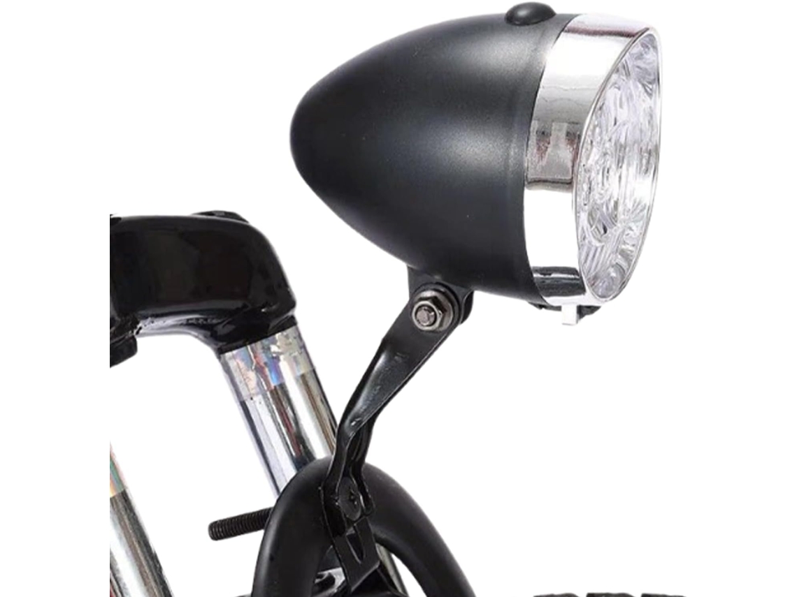 Farol Dianteiro De Bicicleta Com 3 Leds Super Brilhantes Para Maior