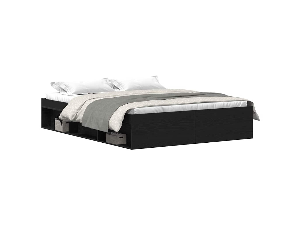 Estrutura de Cama 160x200 Cm sem Colchão em Madeira Engenheirada MAISON EXCLUSIVE